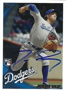 Autographed Signed 2010 Topps Update #US-322 John Ely Los Angeles Dodgers Tough - Picture 1 of 1
