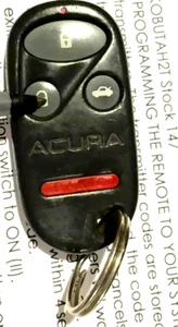OEM keyless remote entry 2000 TL Acura key car control FOB key 72147SoKA01 fab - Picture 1 of 14
