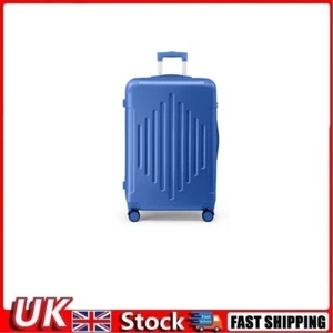 20 Zoll ABS Hartschalenkoffer mit Rautenmuster - Marineblau - Bild 1 von 7