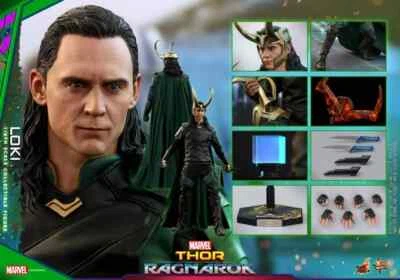Figura 1/6 Hot Toys Loki Ragnarok Gladiador Thor Tom Hiddleston MMS472 Foto 1 de 3