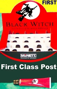 Black Witch glue SCUBA Neoprene  dry or wet suit repair latex adhesive 1st POST - Picture 1 of 4