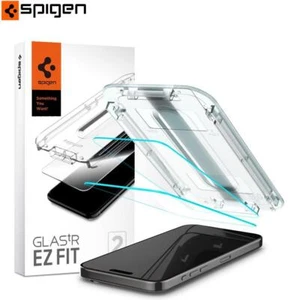 2x szkło ochronne na wyświetlacz do iPhone 15 Pro Spigen szkło ochronne telefon komórkowy szkło hartowane - Zdjęcie 1 z 12