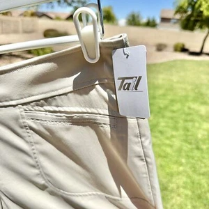 Tail Damen 17" Chino Golf ATHLEISURE Pedal Pusher schräge Tasche Größe 10 Neu mit Etikett! - Bild 1 von 8