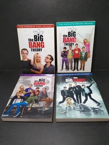 DVD Set The Big Bang Theory Seasons 1-4 Complete 1, 2, 3, 4 Seasons DVD  - Picture 1 of 12