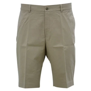 FARAH Mens Chinos Shorts Regular Fit Combat Light Weight Soft Cotton Knee Khaki - Picture 1 of 11