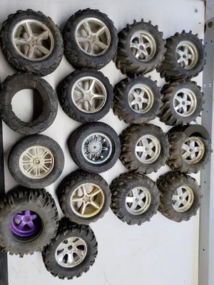 Large RC Wheels lot 14mm Classis Tmaxx Hpi Savage Etc  - Image 1 of 4
