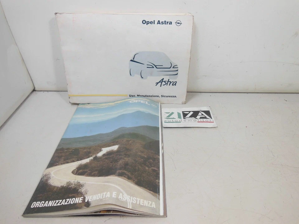 Folleto Manual de Usuario y Mantenimiento Opel Astra G 1998 Italiano - Imagen 1 de 1