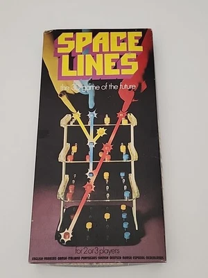Spaces Lines: The 3D Game Of The Future - Vintage Game By Invicta 1969 - RARE - Image 1 of 4