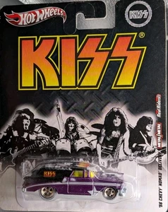 Hot Wheels Premium 2011 - KISS - Paul Stanley - '56 Chevy Nomad Delivery(Purple) - Picture 1 of 4