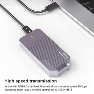 M.2 Nvme Ssd Festplattengehäuse Professionelles 40Gbps USB 4.0 Festplatteng DON - Afbeelding 1 van 24