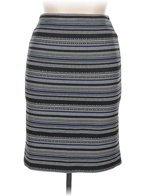 Saia casual azul feminina Karen Kane GG - Imagem 1 de 2