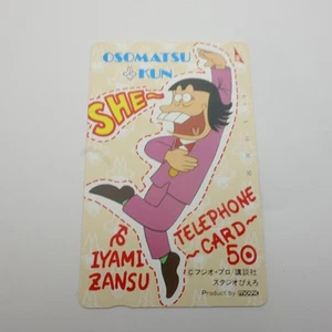 Tarjeta telefónica japonesa Osomatsu Kun Iyami - Imagen 1 de 6