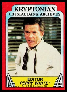 1980 Topps Superman II #10 Editor Perry White - Bild 1 von 2
