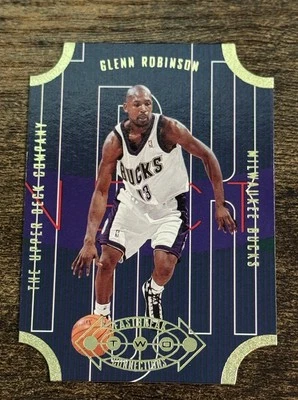 1996-97 Upper Deck Fastbreak Connections Glenn Robinson #FB26 Bucks SP Free Ship — 第 1/2 张图片