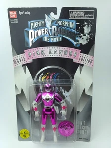 NUEVA FIGURA DE ACCIÓN 1995 Pink Ranger Power Rangers The Movie Bandai *SELLADA* - Imagen 1 de 10