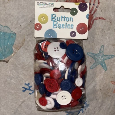 Button Galore Button Basic A Full Bag Of Assorted Buttons Different Size - Image 1 of 4