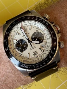 Rotary GS05986/31 Navitimer Panda Tachymeter Chronograph Sapphire Crystal Watch - Picture 1 of 24