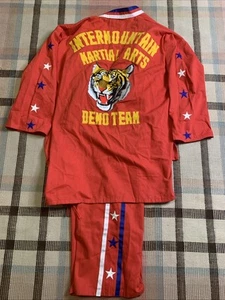 Vintage Karate Gi Dobok Uniform Tiger Martial Arts Size 6 Made in Korea!!! - Picture 1 of 12