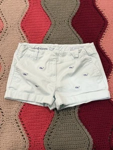 Vineyard Vines Blue Shorts 3” Inseam Girls’s Size 12 Light Blue Kids - Picture 1 of 2