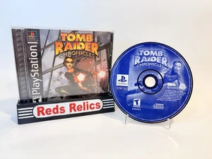 Tomb Raider: Chronicles (Sony PlayStation 1, 2000 PS1) Completo CIB Muy Bueno - Imagen 1 de 14