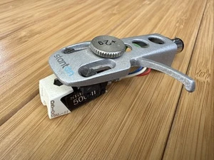 Stanton 500 II Turntable Cartridge & Headshell As Is Condition - Picture 1 of 5