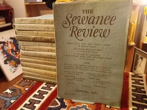 Sewanee Review/Lot of 14 Publications from the 1960s/Good Covers/Excellent Pages - Picture 1 of 20
