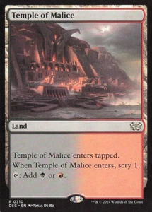 Temple of Malice - Commander: Duskmourn: House of Horror DSC - 310 - Magic The Gathering - Imagen 1 de 2