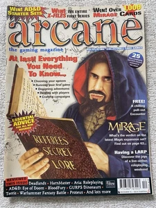 ARCANE #13 Roleplaying Games Sci-Fi Fantasy Horror Magazine - Picture 1 of 1