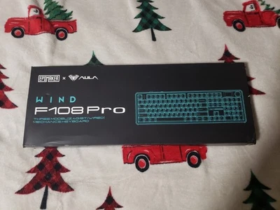 AULA F108 Wireless Mechanical Keyboard Full Size Gasket Mounted Hot-Swappable - Image 1 of 4