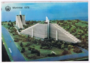 Postkarte 1976 Olympische Spiele Montreal Olympisches Dorf - Bild 1 von 2