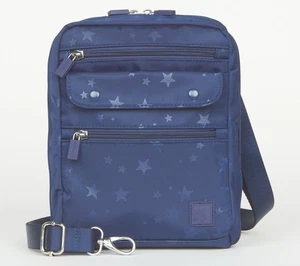 Bolso Bandolera IHKWIP The Companion Norte/Sur Estrella Azul Marino Nuevo - Imagen 1 de 1