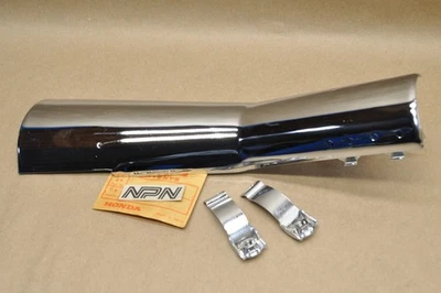 Protector térmico escape sombra 18417-ME9-000 NUEVO DE STOCK HONDA 1984-85 VT700 C 1983 VT750 C Foto 1 de 4