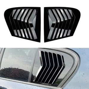 For BMW 1 Series F20 F21 118i 120i 2011-2021 Rear Side Window Shutter Trim Black - Picture 1 of 7
