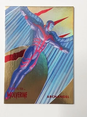 Tarjeta Fleer Ultra Wolverine Gold Rainbow Foil 2024 #59 ARCHANGEL epack exclusivo Foto 1 de 2