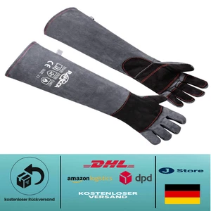 Bissfest Lederhandschuhe | Tierkontrolle | 55,9 cm - Bild 1 von 8