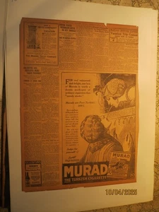 Tabak Geschichte Zeitung Zigarettenwerbung wie Kostüme Swift Showgirl Outfits #10 - Bild 1 von 1