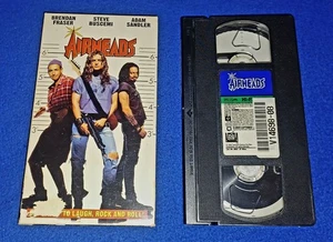 AIRHEADS VINTAGE VHS TAPE CULT ROCK MOVIE FRASER BUSCEMI SANDLER RARE OOP (1994) - Bild 1 von 5