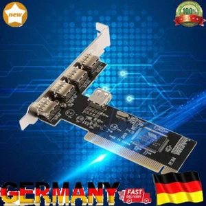 PC 4 Ports PCI zu USB 2.0 HUB Riser PCI-Erweiterungskarten-Adapter-Konverter - Afbeelding 1 van 8