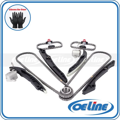 Timing Chain Kit for 2015-2020 Ford F-150 Mustang V8 5.0L w/o Camshaft Gear - Image 1 of 4