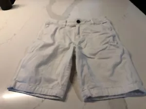 ABERCROMBIE KIDS Youth Boys 15/16 White Chino Shorts - Picture 1 of 7