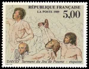 Frankreich 2161 - "Eid des Tennisplatzes" von David (pb95002) - Bild 1 von 1