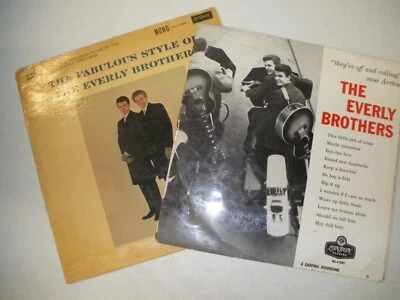The Everly Brothers UK LP Lot - The Fabulous Style & S/T original London 1950's - Image 1 of 4