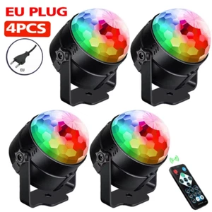 Sound Activated Disco Ball Light RGB Party Light with Remote Control and 7 Modes - Picture 1 of 16