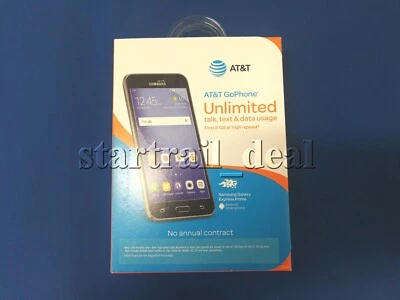 AT&T Prepaid Smartphone 5" HD 16GB microSD Samsung Galaxy Express Prime SM-J320A - Image 1 of 4