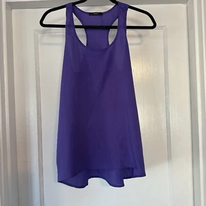 Soprano Tank Top Womens S Small Purple Razor Back - Picture 1 of 6