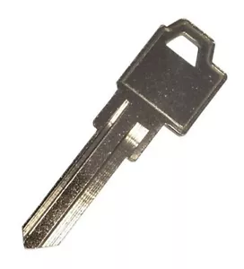 Juego de manijas heredadas con llave para controles de marco en blanco - Imagen 1 de 1