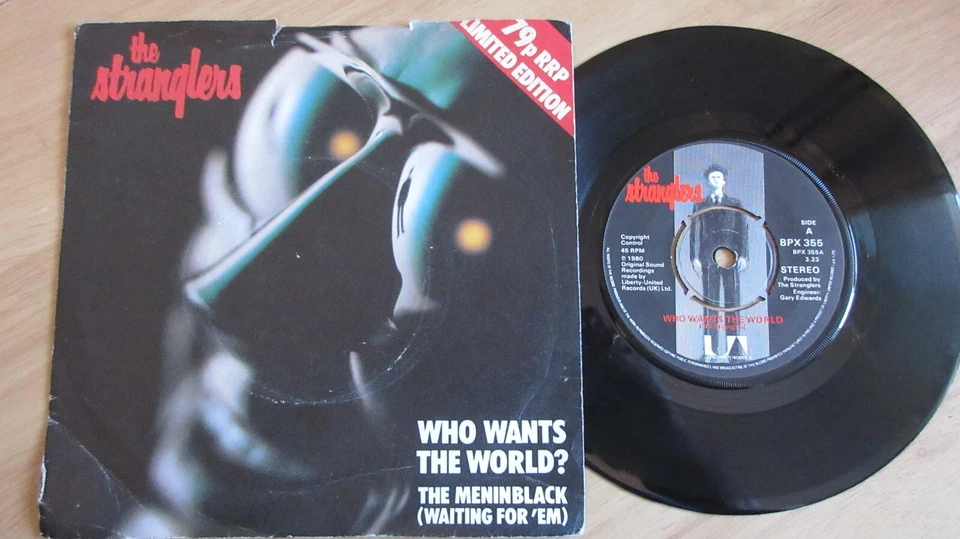 The Stranglers Who Wants the World? 7" 1980 **VG/MINT** - Image 1 of 1