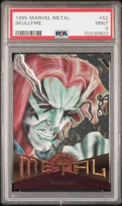 1995 Marvel Metal #52 Skullfire PSA 9 - Picture 1 of 2