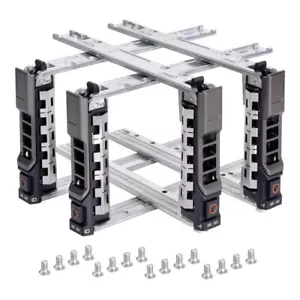 2.5" SAS SATA Hard Drive Caddy 4Pack For Dell R720 R730 R430 R930 R620 R820 T420 - Afbeelding 1 van 6