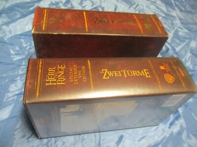 Der Herr der Ringe  II  , Special Extended VHS Edition , Video Nostalgie , Kult - Bild 1 von 4